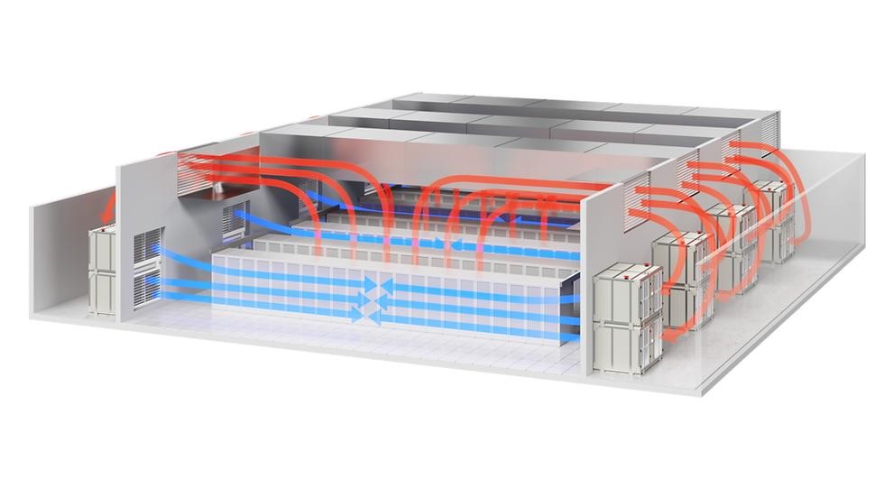 Conception de Data Center — Ingénierie CVC & Électricité pour Infrastructures Critiques