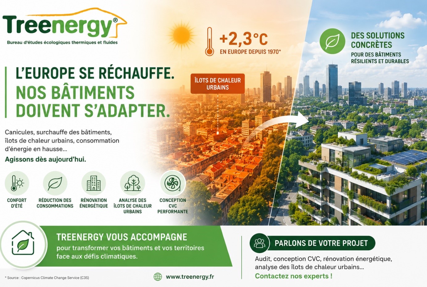 Étude des Îlots de Chaleur Urbains (ICU) oise hauts de france